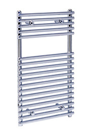 chrome Flat Heated Towel Rail 500mm x 1200mm