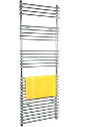Chrome Flat Heated Towel Rail 500mm x 1600mm