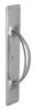 Chrome Pull Handle On Backplate 303 x 53mm