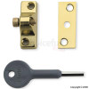 Chubb Brasslux Finish Window Locks Pack of 4