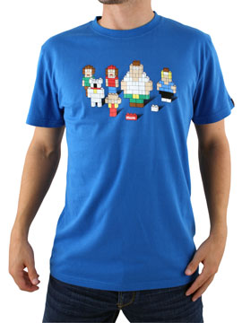 Blue Family Blocks T-Shirt