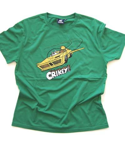 Chunk Danger Mouse Crikey Green T-shirt