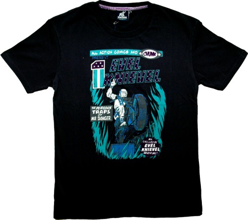 Men` Evel Knievel T-Shirt from Chunk