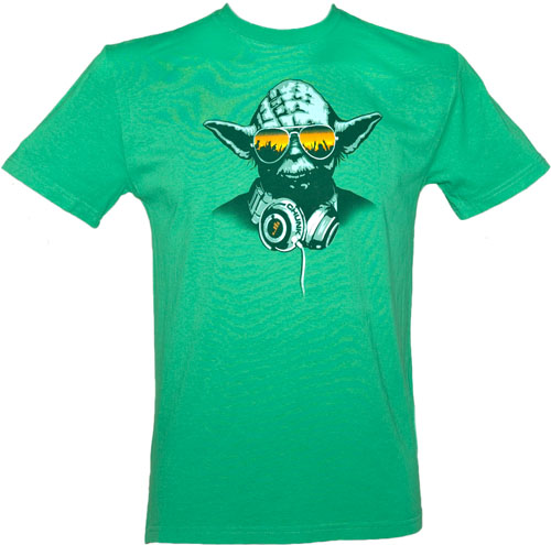 Chunk Men` Green DJ Yoda T-Shirt from Chunk
