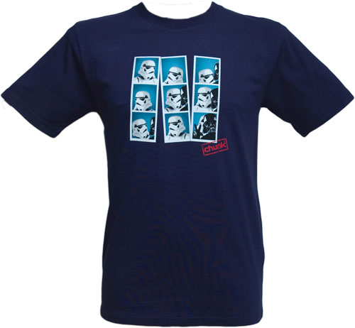 Men` Stormtrooper Passport Star Wars T-Shirt from Chunk
