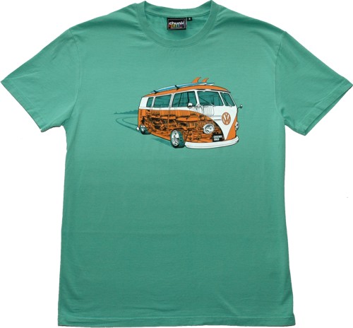 Chunk Men` VW Camper T-Shirt from Chunk