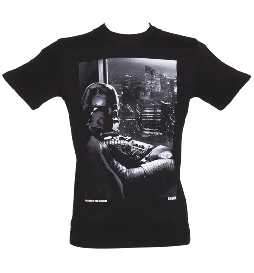 Mens Black Vader Mixing Star Wars T-Shirt