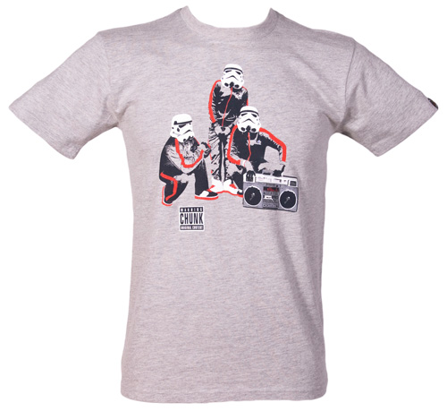 Mens Grey Hip Hop Stormtroopers Star Wars