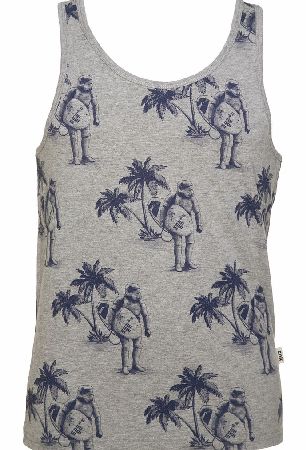Chunk Mens Grey Marl Star Wars Surfer Trooper Vest
