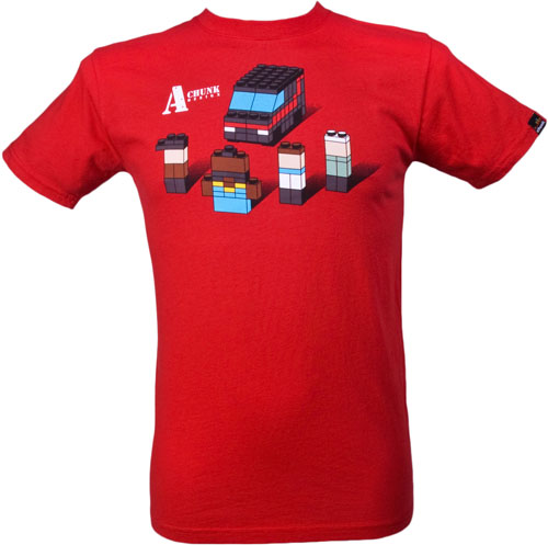 Chunk Mens Lego Does The A-Team T-Shirt from Chunk
