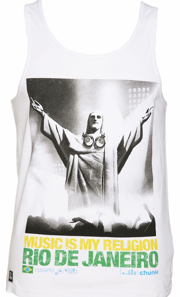 Chunk Mens Music Is My Religion DJ Cristo Vest from