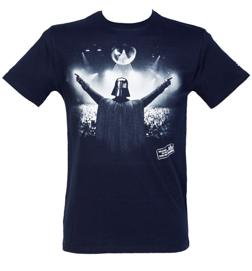 Mens Navy DJ Vader T-Shirt from Chunk