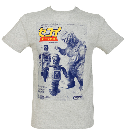 Mens Retro Robot Story T-Shirt from Chunk