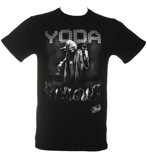 Mens Star Wars Yoda Live T-Shirt from Chunk