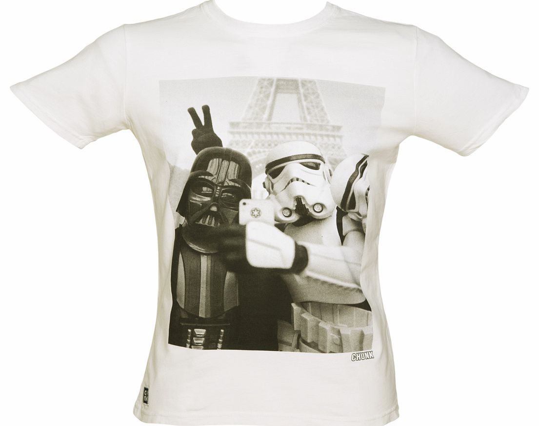 Chunk Mens Winter White Vader Stormtrooper Selfie