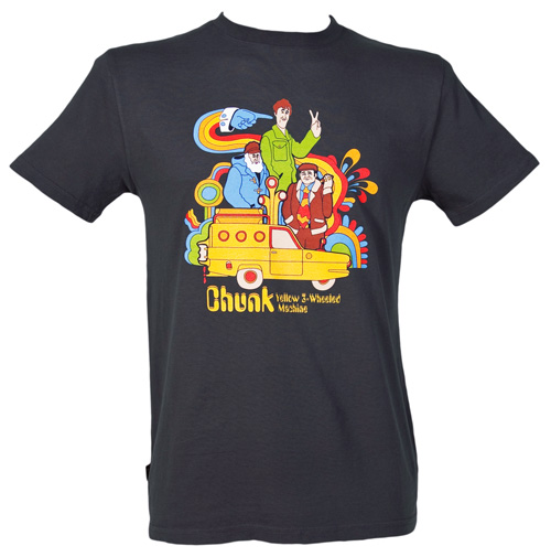 Chunk Mens Yellow 3 Wheeled Machine T-Shirt from