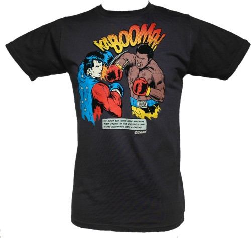 Muhammad Ali Vs Superman Men` T-Shirt from Chunk