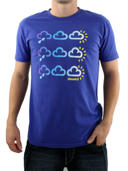 Chunk Royal Blue Triple Weather T-Shirt