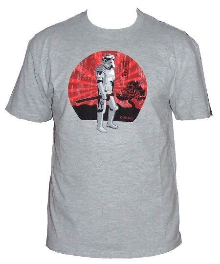 Star Wars Stormtrooper Ninja Grey T-shirt