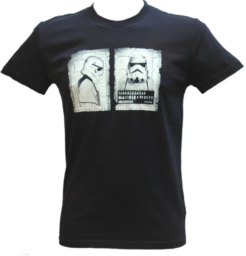 Stormtrooper Mugshot Men` Star Wars T-Shirt from Chunk