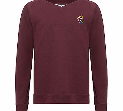 Churchill Academy Unisex Sweatshirt, Maroon
