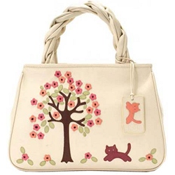 Ciccia Cat with Tree Handbag