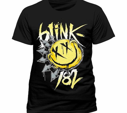 CID Blink 182 Mens T-Shirt - Big Smile - L L