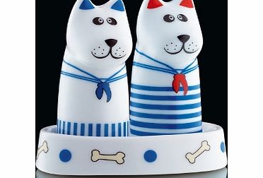 Cilio Sea Dogs Salt and Pepper shaker Salt and Pepper