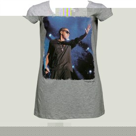 Cinch Womens J T-Shirt Grey Marl