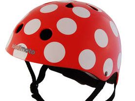 Kiddimoto Red And Dotty Helmet