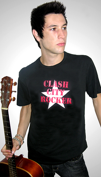 Cinema X Clash City Rocker Mens T Shirt