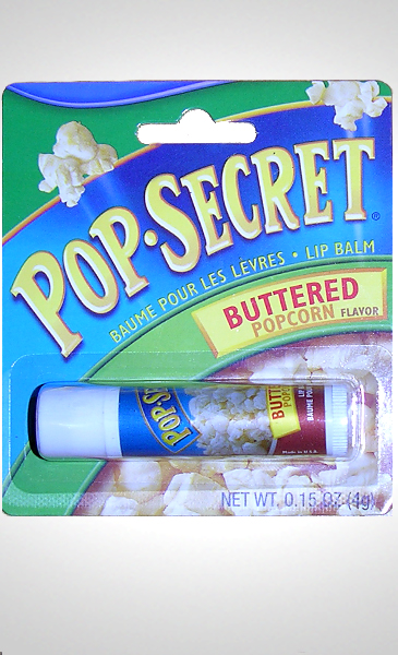 Cinema X Lip Balm Buttered Popcorn Flavour Pop Secret