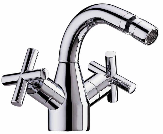 Cipini Ceuta Cross Handle Bidet Mixer