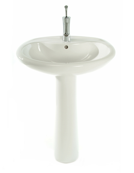 Cipini Elegant Pedestal Basin