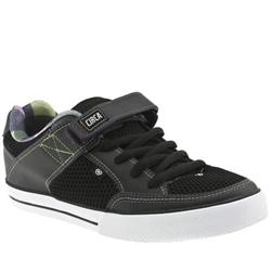 Male 205 Vulc Leather Upper in Black and Grey