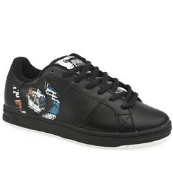 Male Circa 211 Bold Leather Upper in Black and Blue