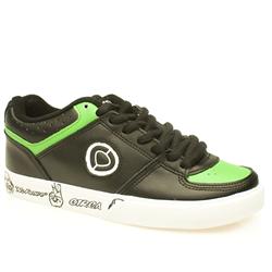 Circa Male Circa Allie 208 Vlc Leather Upper in Black and Green