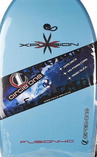 Fusion Light Blue Bodyboard - 40 Inch