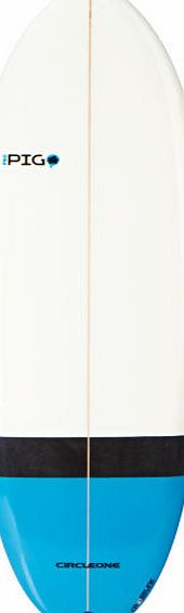 Circle One Pro Pig Round Surfboard - Blue