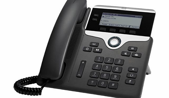 Cisco IP Phone 7821 - VoIP phone - SIP, SRTP - 2 lines(CP-7821-K9=)