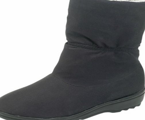 LADIES, PULL ON, WATERPROOF, LINED WINTER BOOTS 5