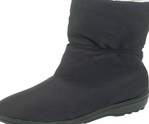 Cissbury LADIES, PULL ON, WATERPROOF, LINED WINTER BOOTS 5