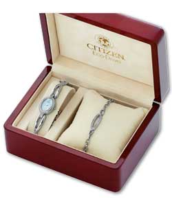 Ladies; Watch and Bracelet Set