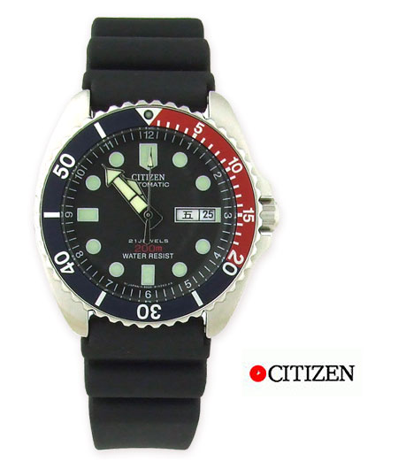 Citizen Mens 200m Divers Watch NY 2300 09GB