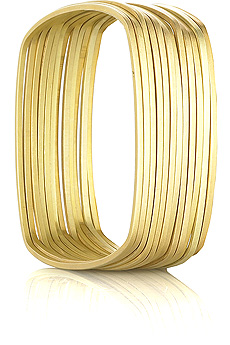 Citrine by the Stones Square bangle set