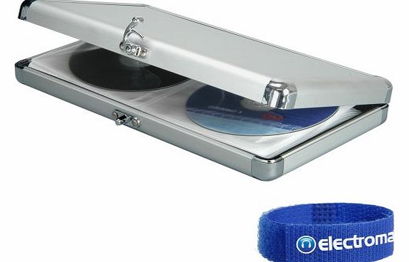 Citronic 40 Disc Aluminium CD / DVD Protective Case