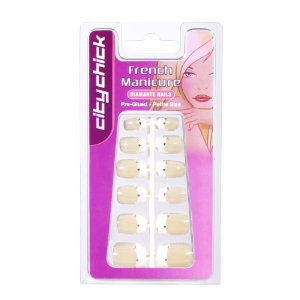 French Manicure Petite Artificial