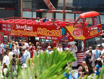 City Sightseeing Hollywood 1-Day Ticket