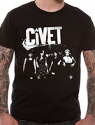 Civet (Band Photo) T-shirt krm_136