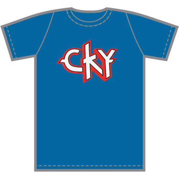 Cky Blue Classic Logo T-Shirt